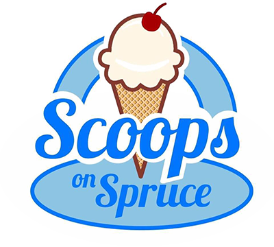 Scoops on Spruce Logo